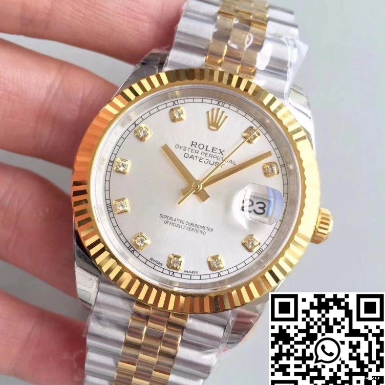 Datejust EW Factory Rhodium II 116333 41MM Dial Rolex 0420